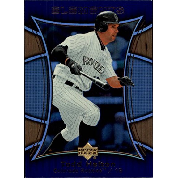 2007 Upper Deck Elements #15 Todd Helton MLB Baseball Trading Card