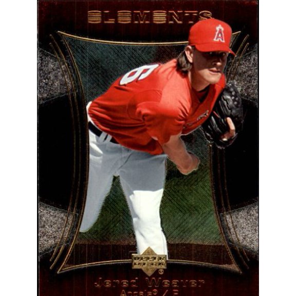 2007 Upper Deck Elements #63 Jered Weaver MLB Baseball Trading Card