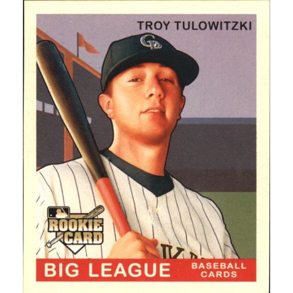 2007 Upper Deck Goudey #55 Troy Tulowitzki RC MLB Baseball Trading Card
