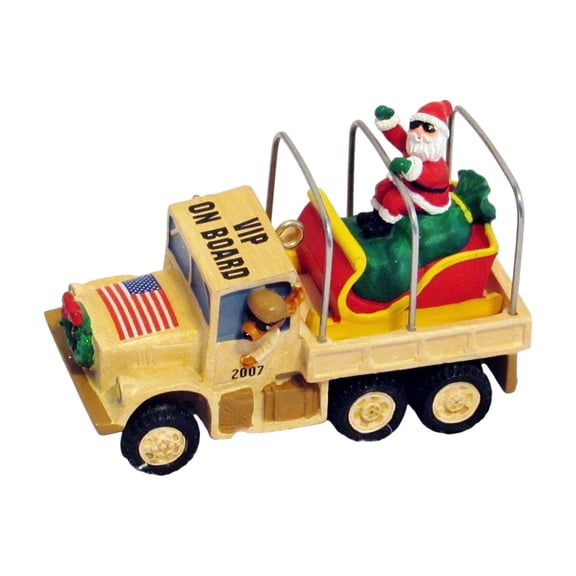 2007 VIP on Board (Santa Claus) Carlton Cards Christmas Tree Ornament CXOR-244R