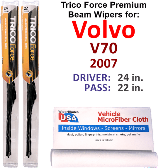 2007 Volvo V70 Performance Beam Wipers (Set of 2)