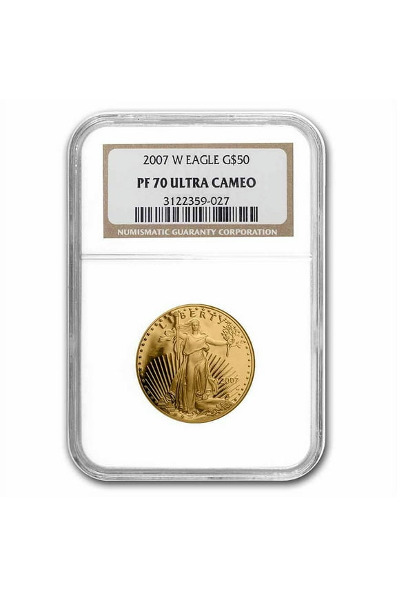 2007-W 1 oz Proof American Gold Eagle PF-70 UCAM NGC