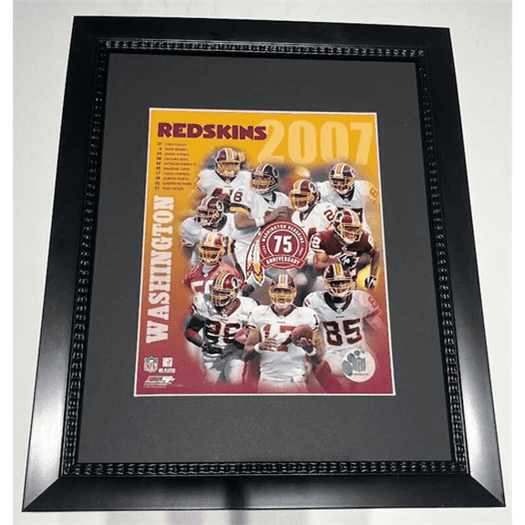 2007 Washington Team Football 11x14 Frame