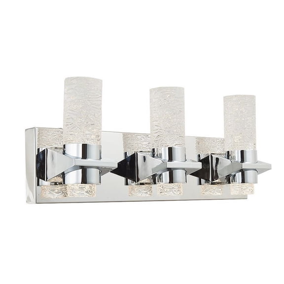 20073WV-CH-Krypton Abra Lighting Krypton - 18.9 Inch 21W 6 LED Bath Vanity