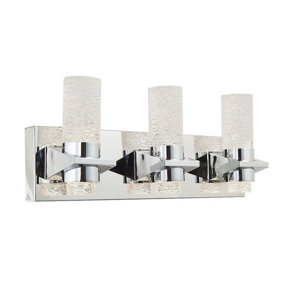 20073WV-CH-Krypton Abra Lighting Krypton - 18.9 Inch 21W 6 LED Bath Vanity