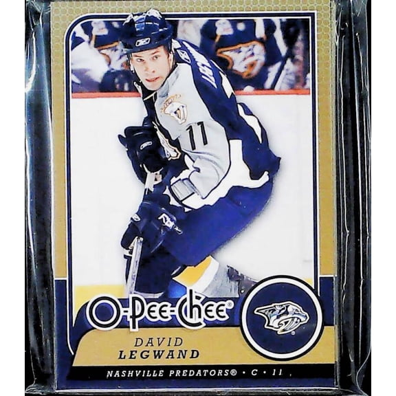 2008-09 O-Pee-Chee Nashville Predators Base Team Set