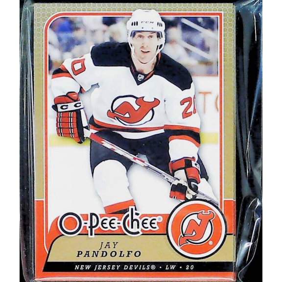 2008-09 O-Pee-Chee New Jersey Devils Base Team Set