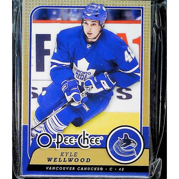 2008-09 O-Pee-Chee Vancouver Canucks Base Team Set