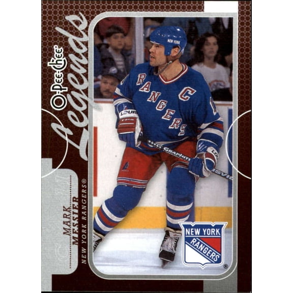 2008-09 OPC w Update & SP New York Rangers Team Set 27 Cards Mark Messier