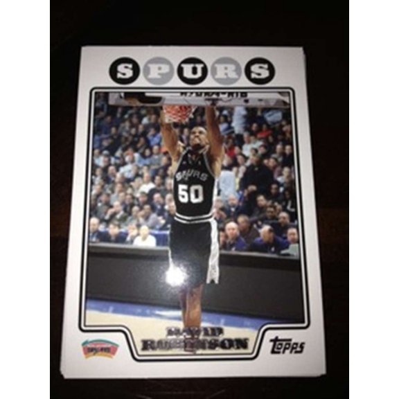 2008-09 Topps San Antonio Spurs Team Set 9 Cards Mint