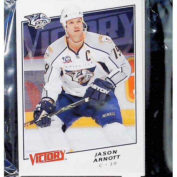 2008-09 UD Victory Nashville Predators Team Set MINT