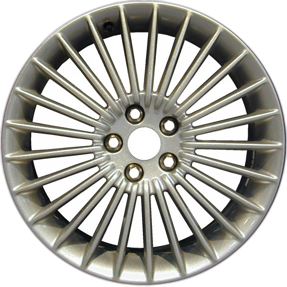 2008-2005 JAGUAR S TYPE Aluminium 18" Factory OEM Silver Wheel 59784U20