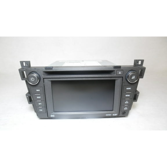 Pre-Owned 2008 2009 Cadillac SRX Navigation 6 Disc CD Player Radio Receiver w/ Display OEM - Verify Specific Vehicle Fitment In Description - (Good)