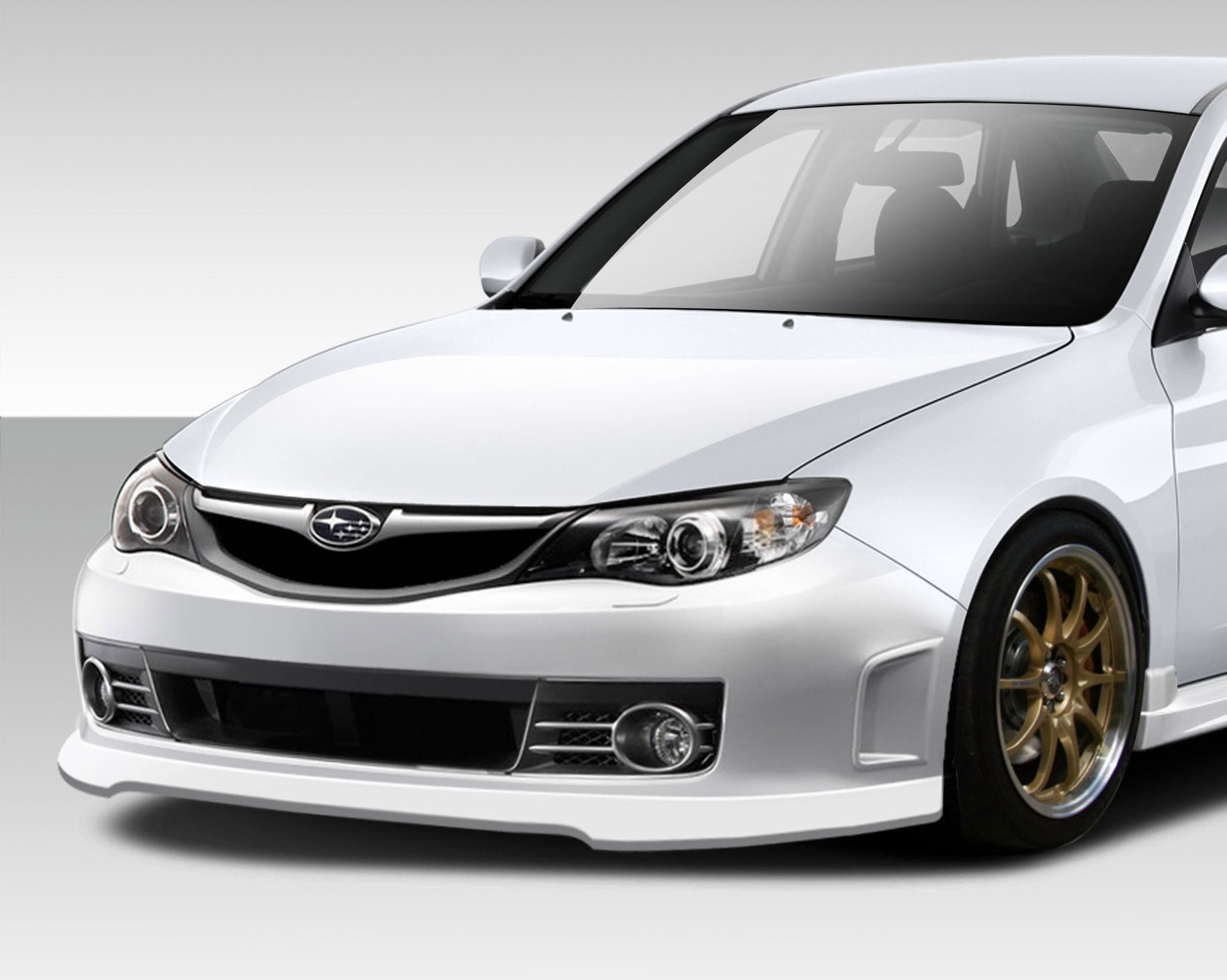 2008 2011 Subaru Impreza 2008 2010 Subaru Impreza Wrx Duraflex STI Look Front Bumper Cover 1 Piece