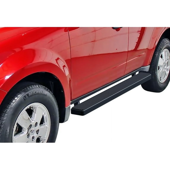 2008-2012 Ford Escape/ 2008-2011 Mazda Tribute/ 2008-2010 Mercury Mariner *Drilling is required on the plastic cover Black Finish 5 Inch Door to Door Side Bar Side Step Running Board