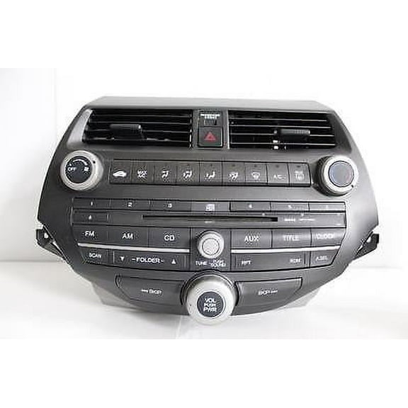 2008-2012 Honda Accord Radio Stereo Cd Player Climate Control 4ba0