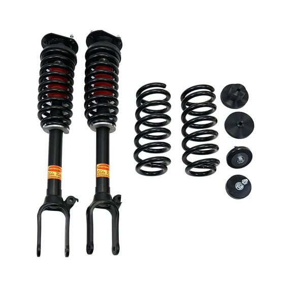 Strutmasters 4-Wheel Air Suspension Conversion Kit compatible with 2008-2012(Mercedes-Benz GL550 4MATIC) (MK14B)