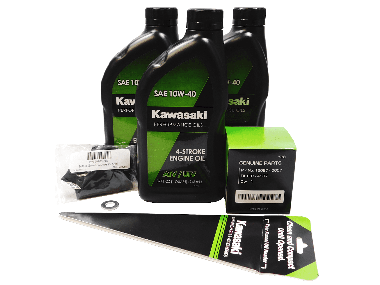 2008-2013 Kawasaki Teryx 750 KRF750 FI 4x4 OEM Oil Change Kit 99969-3840