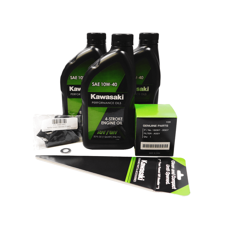 2008-2013 Kawasaki Teryx 750 KRF750 FI 4x4 OEM Oil Change Kit