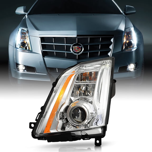 2008-2014 Cadillac CTS HID/Xenon w/AFS LED DRL Projector Headlight Left Driver
