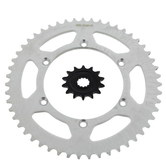 Sprockets for Kawasaki KLX450R KLX 450 R 2008-2020 Front 14T Front and Rear 51T
