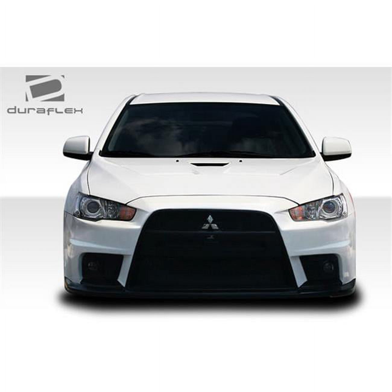 2008-2014 Mitsubishi Lancer Evo X Look Front Bumper Cover - Walmart.com