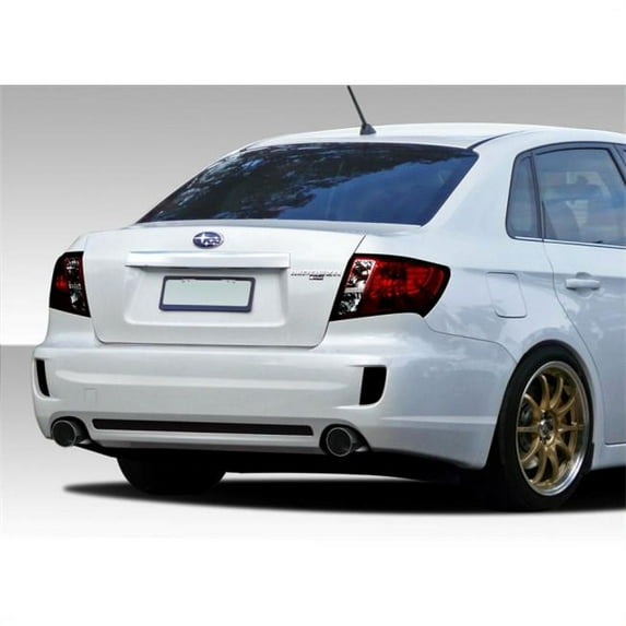 2008-2014 Subaru Impreza 2008-2010 Subaru Impreza WRX 4Dr Sti Look Rear Bumper Cover