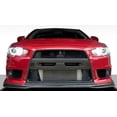 thumbnail image 1 of 2008-2015 Mitsubishi Lancer Evolution 10 Duraflex JDP Style Front Lip - 1 Piece, 1 of 4