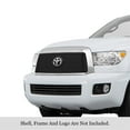 thumbnail image 1 of 2008-2017 Toyota Sequoia Stainless Steel Black Powder Coated Finish 8X6 Horizontal Billet Black Stainless Steel Billet Grille, 1 of 2