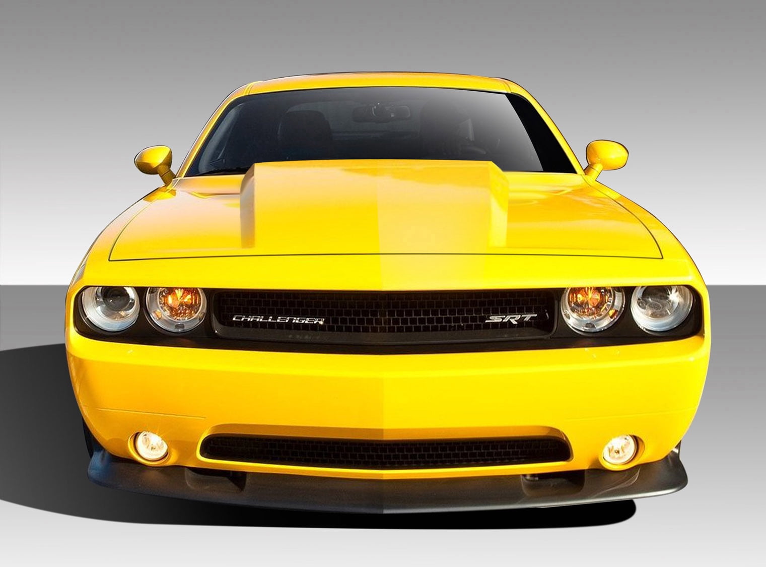2008-2023 Dodge Challenger Duraflex Cowl Hood - 1 Piece - Walmart.com
