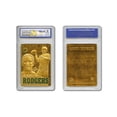 thumbnail image 1 of 2008 AARON RODGERS Green Bay Packers Sculpted Gold Card Gem-Mint 10, 1 of 3