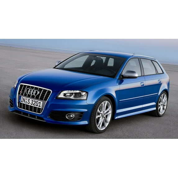 2008 Audi S3 Sportback Car - 24x36 Inch Glossy Laminated Poster - Stunning Detail and Bold Colors