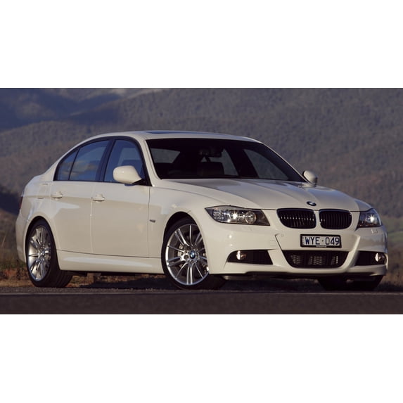 2008 BMW 3 Series M Sport AU - 20x30 Inch Glossy Laminated Poster - Stunning Detail and Bold Colors