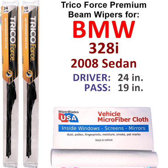2008 BMW 328i Performance Beam Wipers (Set of 2)