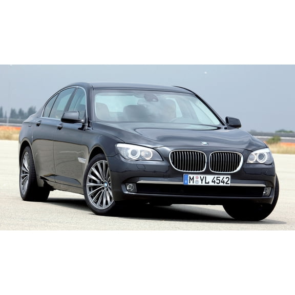 2008 BMW 7 Series - 12x18 Inch Laminated Poster - Stunning Detail and Bold Colors