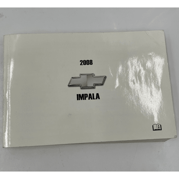 2008 Chevrolet Impala Owners Manual Handbook OEM P03B21008