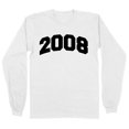 thumbnail image 1 of 2008 College Style Long Sleeve Shirt Unisex Large White, 1 of 5