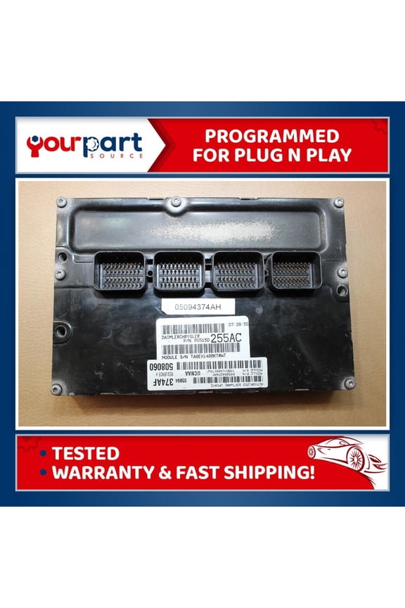 2008 DODGE RAM 1500 4.7L ECU ECM PCM ENGINE CONTROL COMPUTER 05094374AH PROBADA PCM