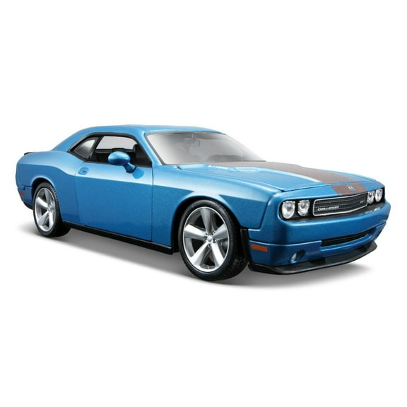 2008 Dodge Challenger SRT 8, Blue - Showcasts 38280BU - 1/24 Scale Diecast Model Car