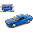 thumbnail image 1 of 2008 Dodge Challenger SRT8 Blue Metallic 1/24 Diecast Model Car by Maisto, 1 of 3