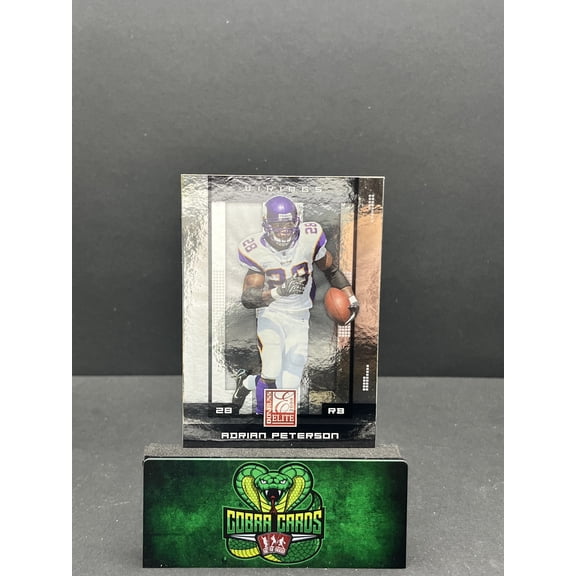 2008 Donruss Elite Football Card Adrian Peterson Minnesota Vikings #56