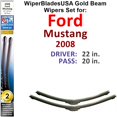 thumbnail image 2 of 2MPLASTIC Front Wiper Blades For Pontiac G8 2008-2009 – 26/15 Inch, All-Season, Direct Fit 2 of 5