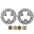 thumbnail image 1 of 2008 Honda Sportrax TRX250EX Front RipTide Brake Rotors & Severe Duty Brake Pads, 1 of 6