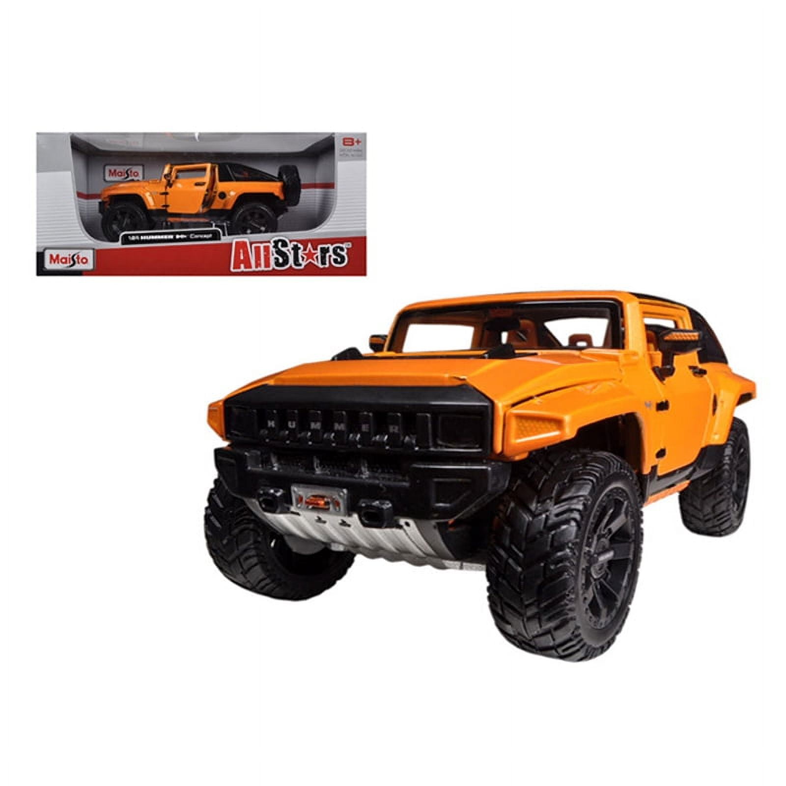 Maisto 1:24 Scale Orange 2008 Dodge Challenger SRT8 Diecast Vehicl 2008 HUMMER HX CONCEPT METALLIC ORANGE 1:24 MAISTO CUSTOM SHOP