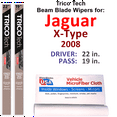 thumbnail image 1 of 2008 Jaguar X-Type Beam Blade Wipers (Set of 2), 1 of 3