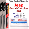 thumbnail image 1 of 2008 Jeep Grand Cherokee Wiper Blades (Set of 3) w/Rear Wiper, 1 of 3