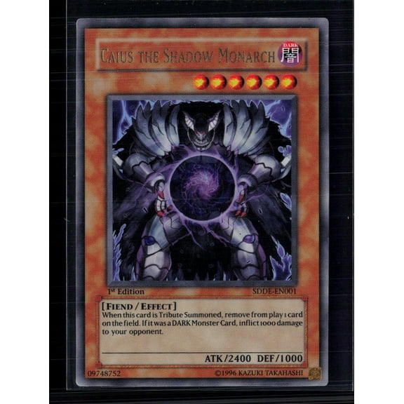 2008 Konami Yu-Gi-Oh! The Dark Emperor Structure Deck Caius the Shadow Monarch 1st Edition
