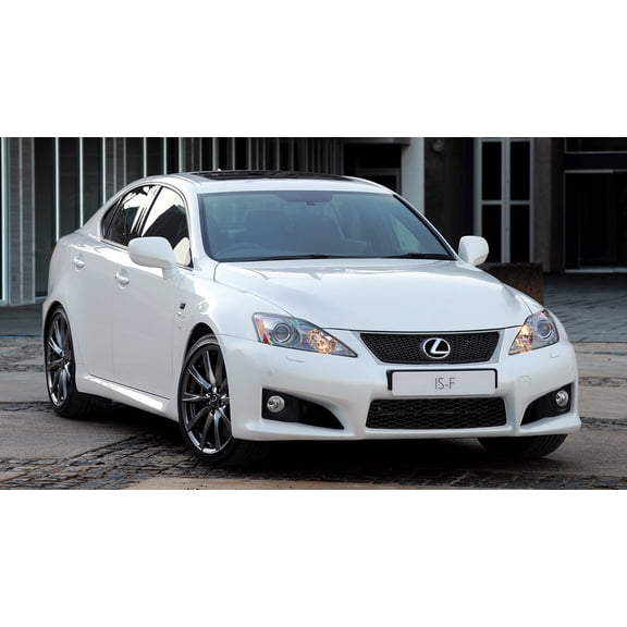 2008 Lexus IS F ZA Car - 20x30 Inch Laminated Poster - Stunning Detail and Bold Colors
