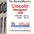 thumbnail image 1 of 2008 Lincoln Navigator Wiper Blades (Set of 2), 1 of 3