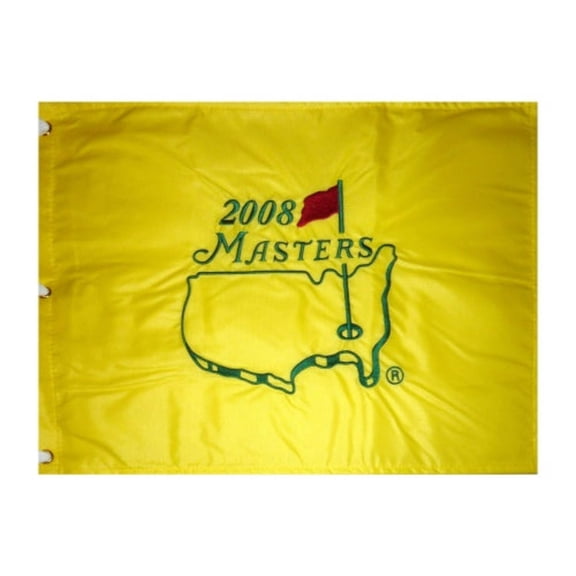 2008 Masters Embroidered Golf Pin Flag - Trevor Immelman Champion